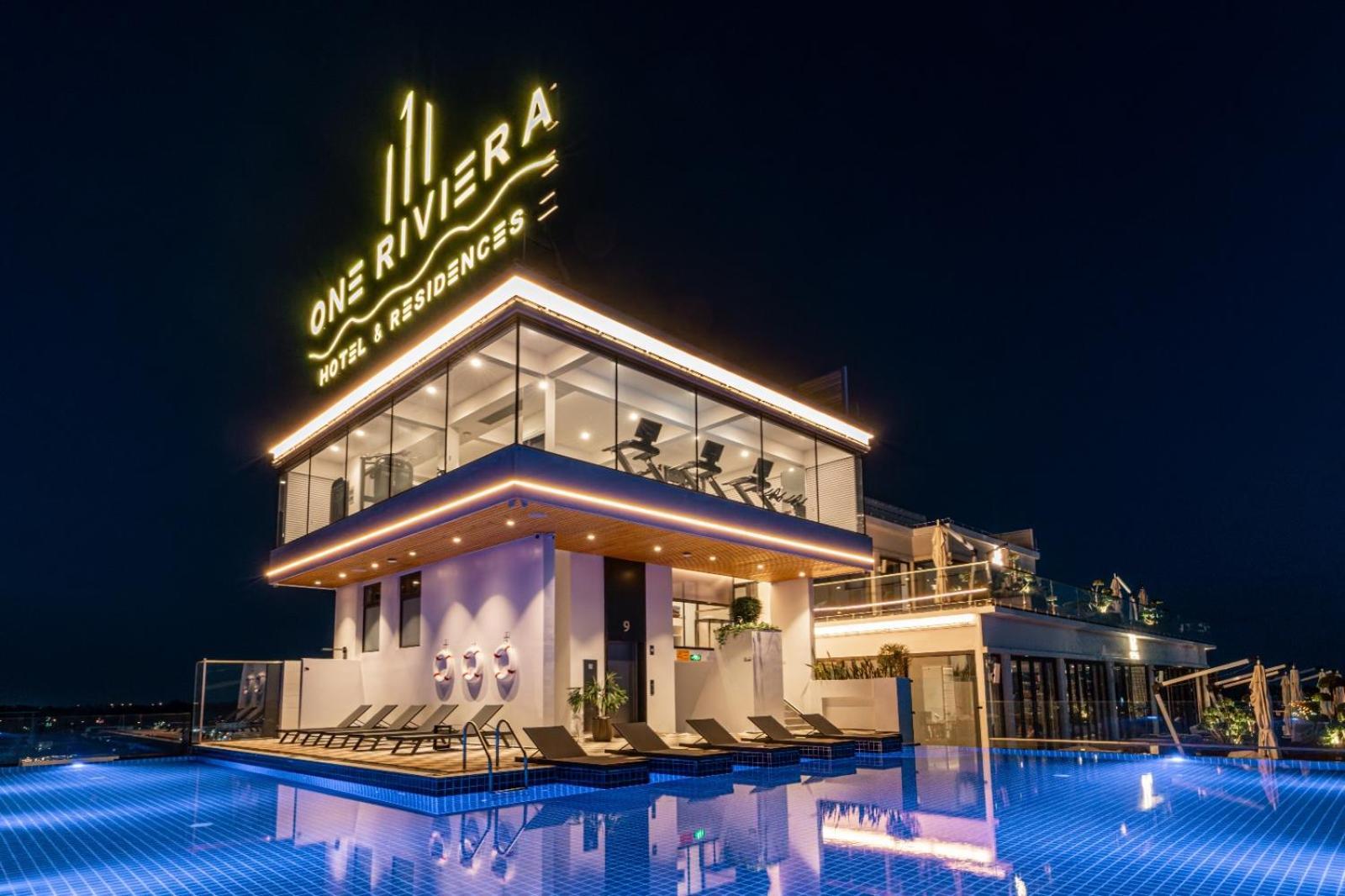 One Riviera Hotel And Residences Ban Souanmone Exteriör bild
