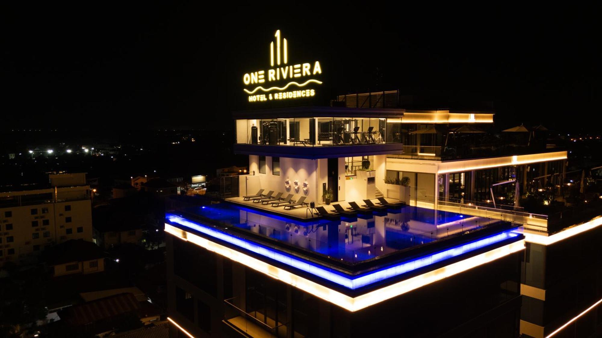 One Riviera Hotel And Residences Ban Souanmone Exteriör bild