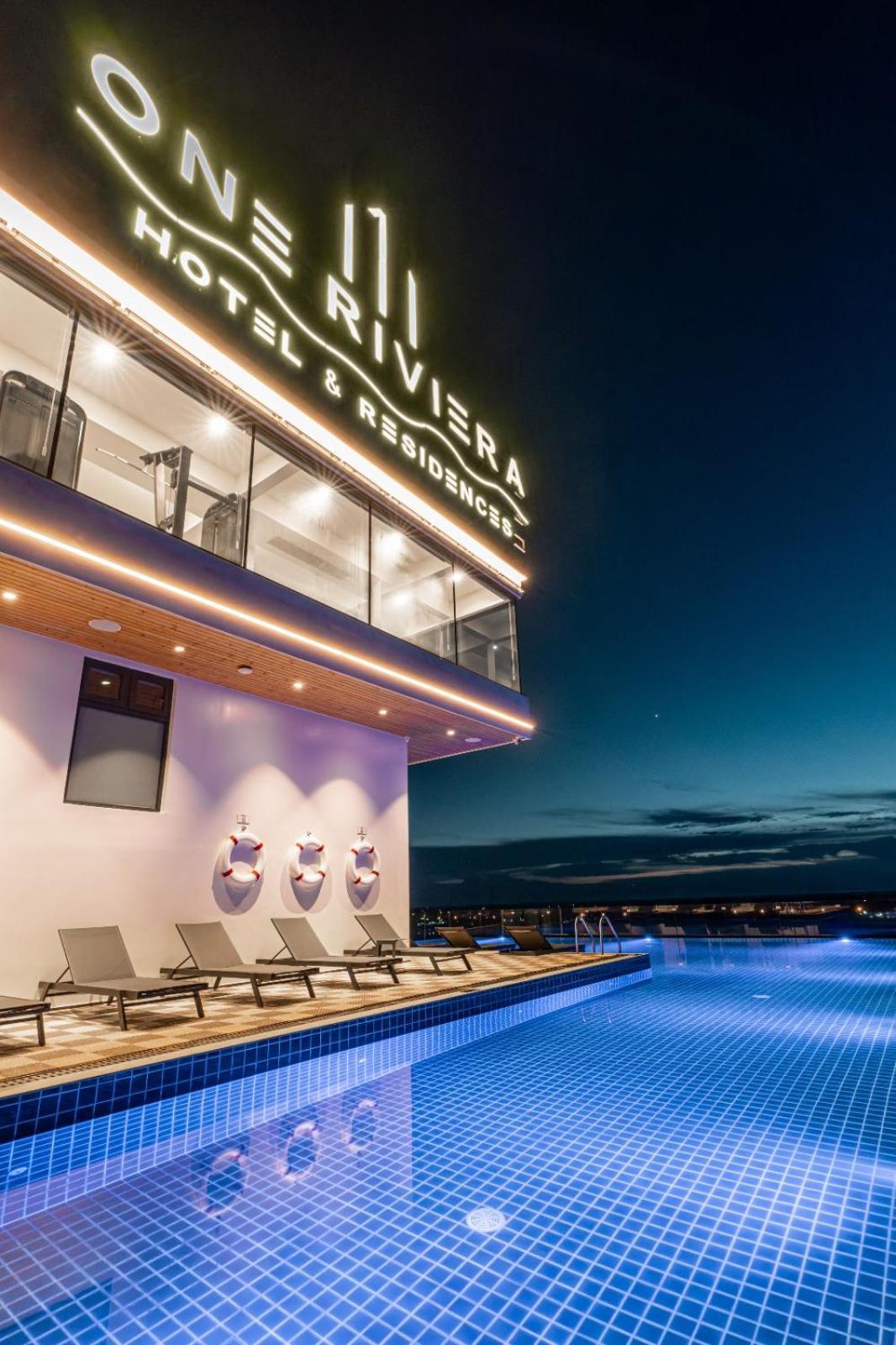 One Riviera Hotel And Residences Ban Souanmone Exteriör bild